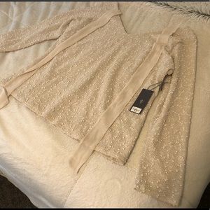 Never worn cream sweater (PLUS SIZE)
